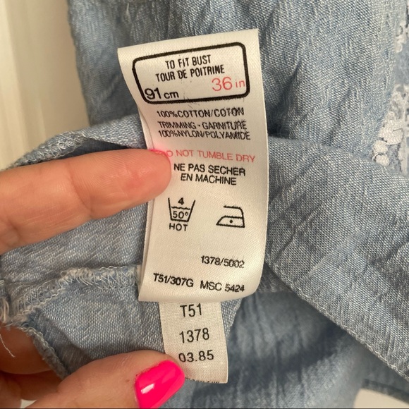 Vintage St Michael blouse to fit size 36 bust (size 14 on tag) - Picture 4 of 6